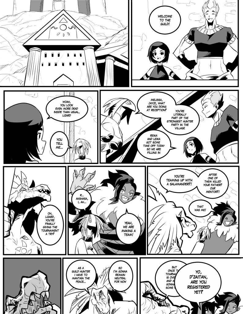 Monster girls on tour - Episode 773, Page 1: Page 773